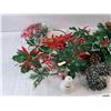 Image 2 : Artificial Christmas Flowers/Decorations