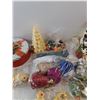 Image 3 : Vintage Christmas Tree Ornaments, Candles, Misc