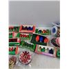 Image 3 : Vintage Christmas Tree Light Bulbs, Ornaments
