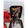 Image 5 : Vintage Coca Cola Trays, Bottle Crate, Tin Box with Lid 8" x 10"