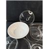 Image 3 : 10" Medalta Bowl, Glass Lids, Baking Dishes - PICK UP