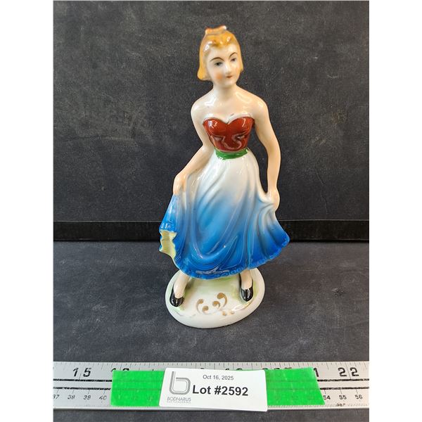 Occupied Japan Ceramic Figure 8"