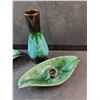 Image 3 : Blue Mountain Pottery Candle Holders, 6" Vase