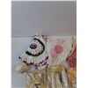 Image 2 : Vintage Sewing Pattern Books, Doilies, Sheep Bathtub Toy