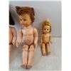 Image 3 : (3) Vintage Plastic Dolls