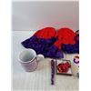 Image 2 : Novelty Red Hatt-itudes Bracelets, Mugs, Pen, Magnets, Hats