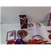 Image 2 : Novelty Red Hatt-itudes Whistles, Playing Cards, Picture Frame, Notepads, Misc