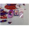 Image 8 : Novelty Red Hatt-itudes Whistles, Playing Cards, Picture Frame, Notepads, Misc