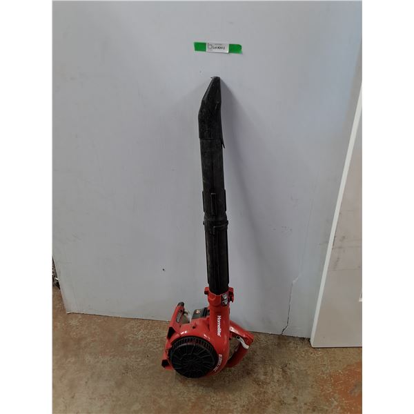** Homelite Gas Powered Blower/Vac- Powers On, As Is, Cannot Ship