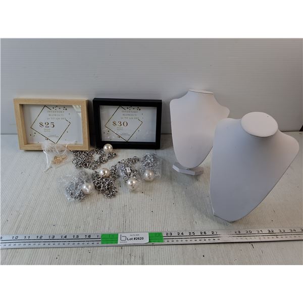 Picture Frames 6" x 8", Jewelry Parts, Jewelry, Necklace Displays