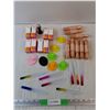 Image 1 : Nail Files, MakeUp Rolling Balls, MakeUp Brushes, Silicone Pads
