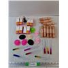 Image 1 : Nail Files, MakeUp Rolling Balls, MakeUp Brushes, Silicone Pads