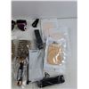 Image 4 : Sunglasses, Sunglass Clips, Foot Pads, Fangea Hair Brushes - New