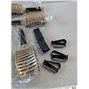 Image 5 : Sunglasses, Sunglass Clips, Foot Pads, Fangea Hair Brushes - New