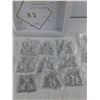 Image 3 : Picture Frame 6" x 8", Earrings - Authenticity Not Guaranteed