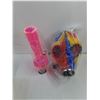 Image 2 : (2) Boxes Containing Gas mask and translucent Bong