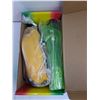 Image 2 : (2) Boxes with Gas Mask and Translucent Bong