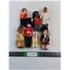 Image 1 : (7) Vintage Collectible Doll Souvenirs