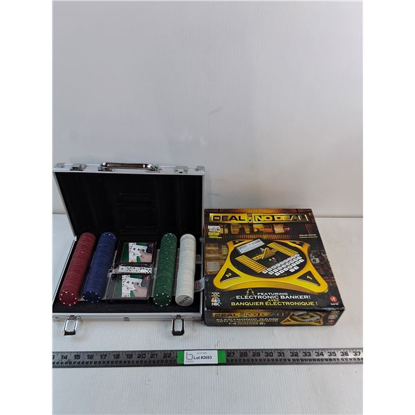 Poker Set and Deal or No Deal Game