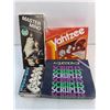 Image 2 : (4) Vintage Games-Yahtzee,Dominos,Master Mind,Scruples