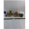 Image 1 : (2) Vintage Light Fixtures, (3) Cans of Spray Paint - Partials - Cannot Ship