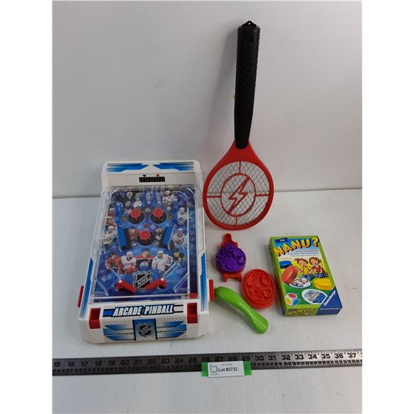 NHL Arcade Pinball, Bug Zapper, Nanu German Kid's Game, Misc.