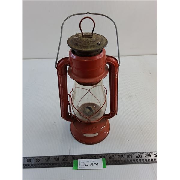 Vintage Junior Lantern - 13.5" High