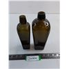 Image 1 : (2) Vintage Oil & Vinegar Bottles - No Lids