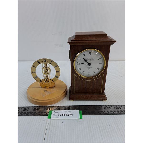 (2) Table Decor Clocks