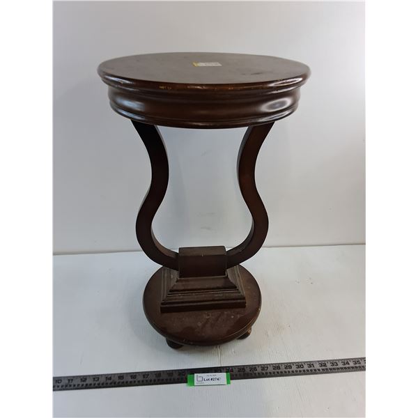 * Wooden Plant Stand - 23" High x 14" Dia - PICK UP