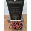 Image 3 : *(2) Toa Speakers, Cords 29" x 19" x 16", As Is, Cannot Ship, Dolly is Not Included