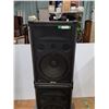 Image 4 : *(2) Toa Speakers, Cords 29" x 19" x 16", As Is, Cannot Ship, Dolly is Not Included