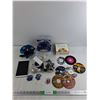Image 1 : Gaming Joysticks, Disney Infinity Tokens, PC Games, Honor 7" Tablet - As Is,  Misc
