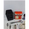 Image 2 : WiFi Router, Double Sided CD/DVD Sleeves, Adjustable Wrench, Nut Cracker, Metal Plates, Misc