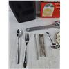 Image 3 : WiFi Router, Double Sided CD/DVD Sleeves, Adjustable Wrench, Nut Cracker, Metal Plates, Misc