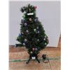 Image 1 : * Entela Electrified 3.5' Tall Mini-Christmas Tree - Working - Pickup Only