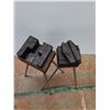 Image 2 : ** (2) Custom Utility Stands - 27" & 29" Tall, 1 Adjustable - Pickup Only