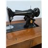 Image 2 : * Vintage Singer Sewing Machine/Work Station -31x17.5x31" - w/Stool & Contents - Pickup Only
