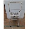 Image 3 : ** 3' Metal Step Stool - Pickup Only
