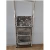 Image 4 : ** 3' Metal Step Stool - Pickup Only