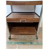 Image 2 : * 4-Wheeled TV Stand w/Storage - 26x20x31" - Pickup Only