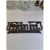 Image 2 : Iron Garden Tool Hanger (13" Wide)/ Paper Towel Holder/ Beer Mugs (2)/ Misc.