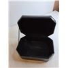 Image 6 : Glass Flower Ornament/ Trinket Boxes (Black 8" x 5") (Blue Stone 5 1/4" x 3 1/2")