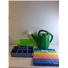 Image 1 : *Plastic Watering Can/ Plastic Organizers/ Foam Kneeling Gardening Pad (Nib) - PICK UP