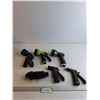 Image 1 : (5) Water Hose Nozzles/ Plastic Gardening Clips
