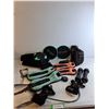 Image 1 : "P. Volve" Fitness Kit - Gliders/ 2lb Weights/ Ankle Weights/ Misc.