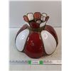 Image 1 : Stained Glass Ceiling Light Fixture 19" - PICK UP