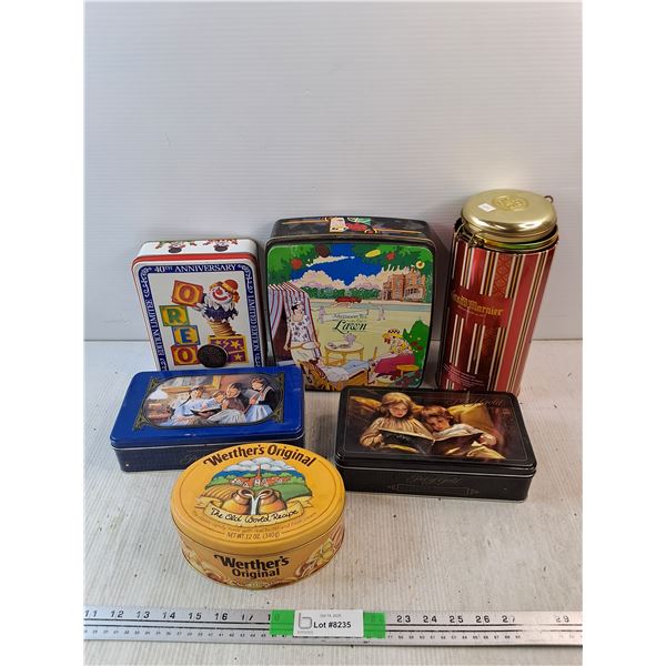 Vintage Tins - Pot of Gold, Werthers Original, Grand Marnier
