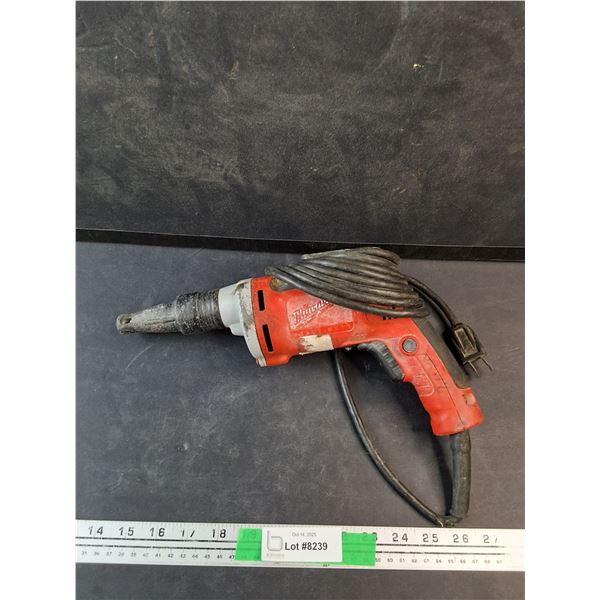 Milwaukee Heavy Duty Drywall Drill - Powers On, As Is