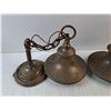 Image 2 : Vintage Ceiling Light Fixtures - As Is